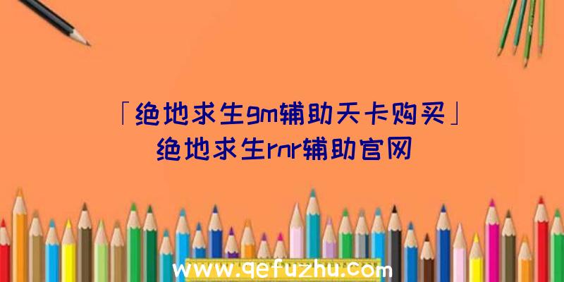 「绝地求生gm辅助天卡购买」|绝地求生rnr辅助官网